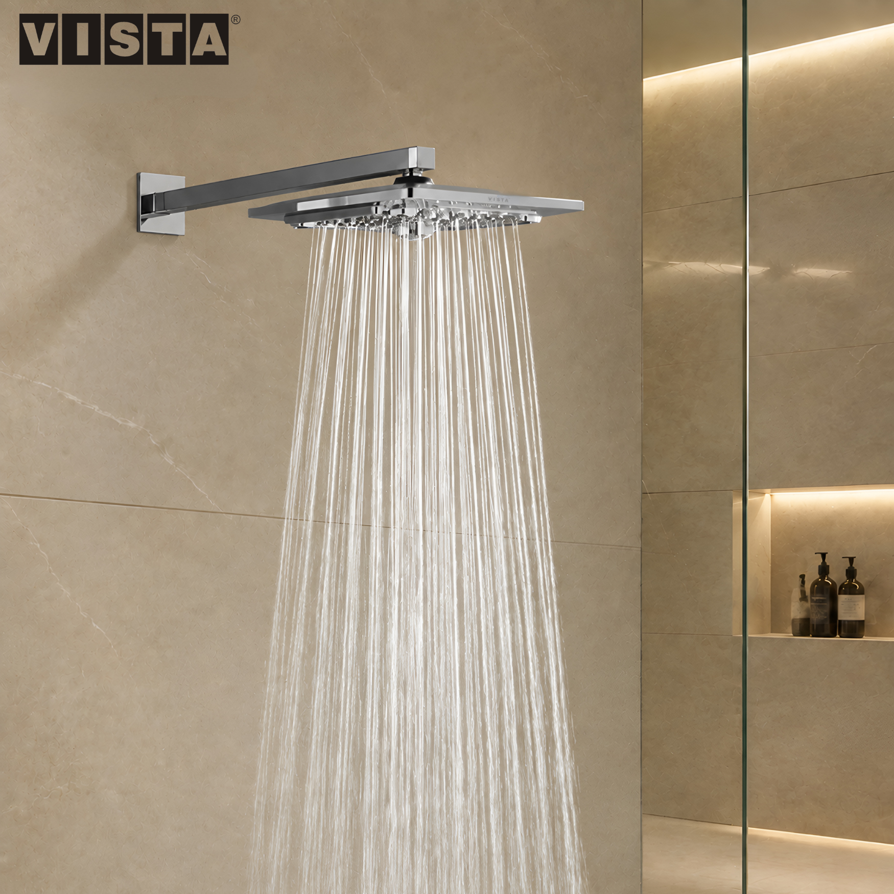 Aviator 10x10 Inches Overhead Shower - Image 5