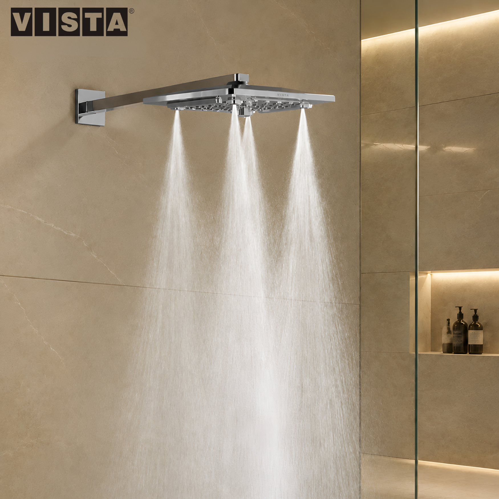 Aviator 10x10 Inches Overhead Shower - Image 6