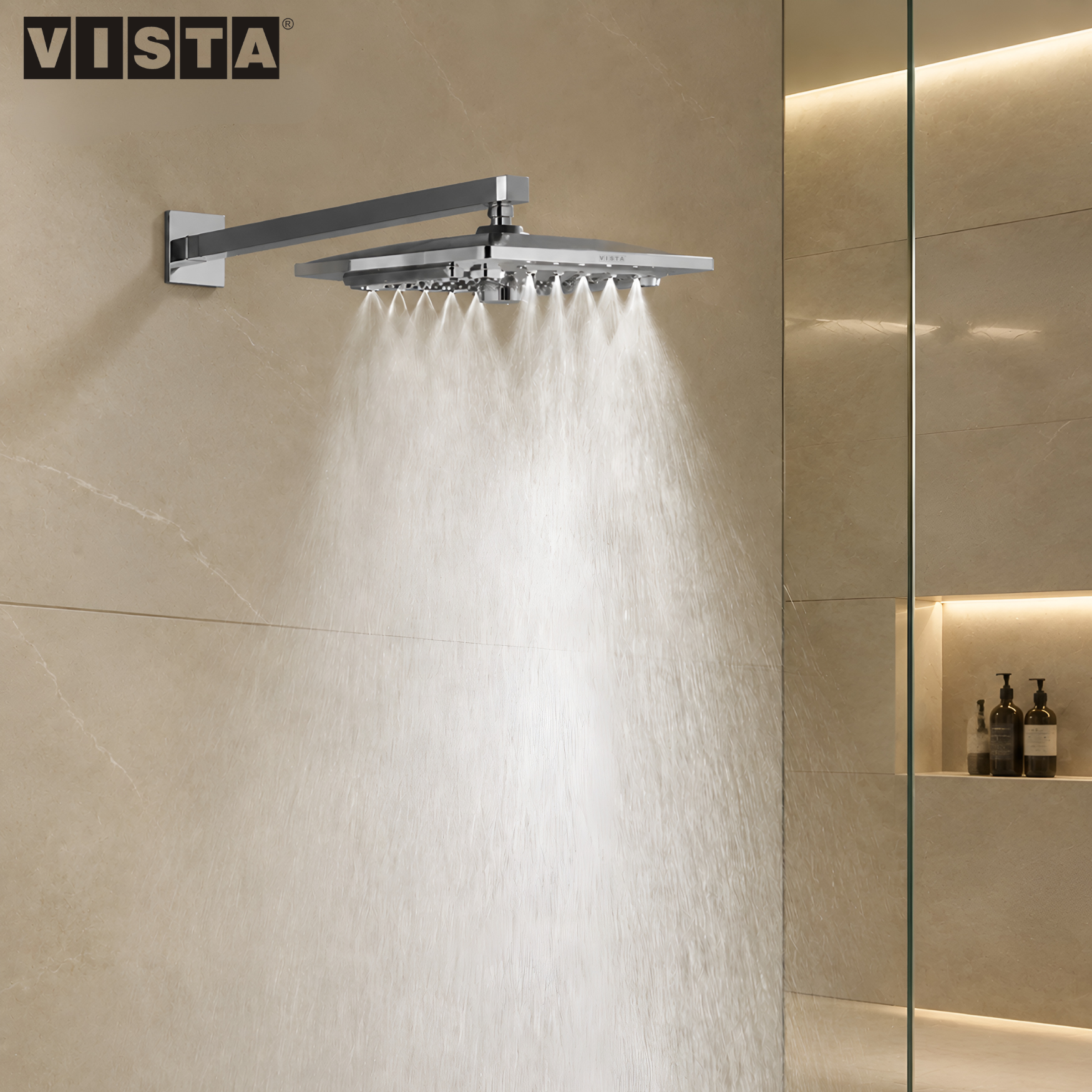 Aviator 10x10 Inches Overhead Shower - Image 7