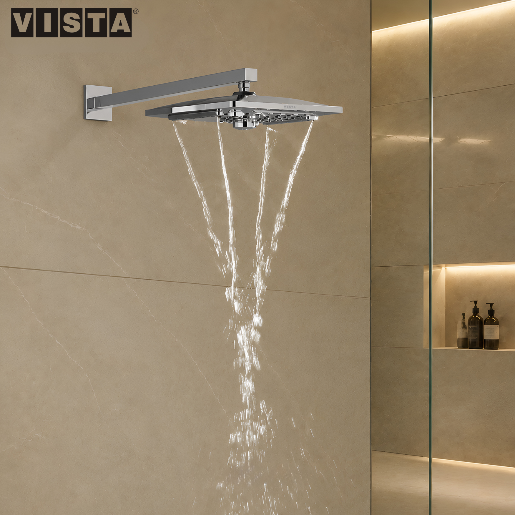 Aviator 10x10 Inches Overhead Shower - Image 9