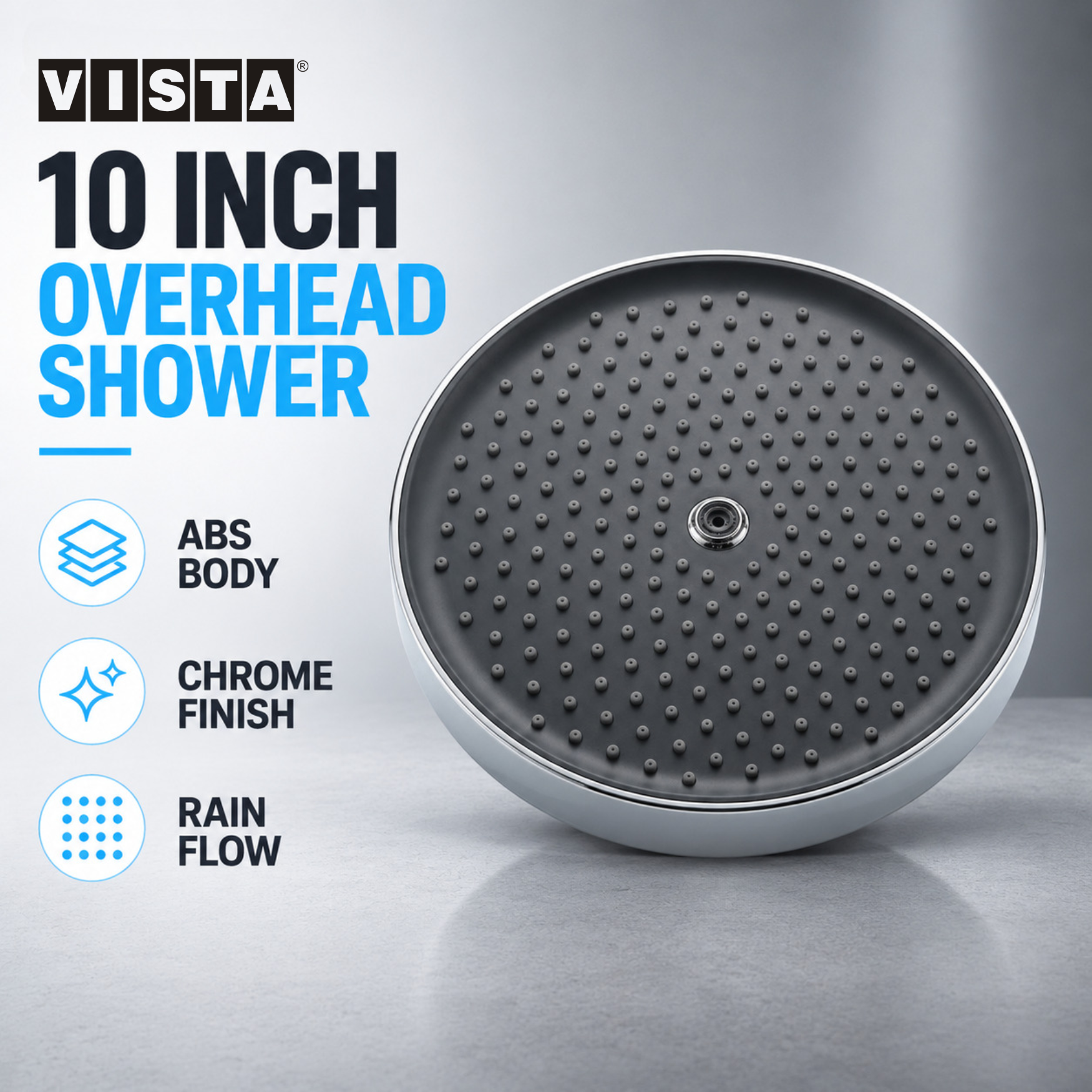 Montana 10 Inches Overhead Shower - Image 4