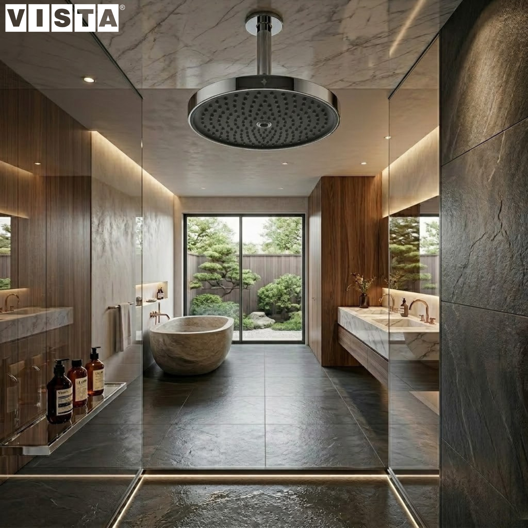 Montana 10 Inches Overhead Shower - Image 7