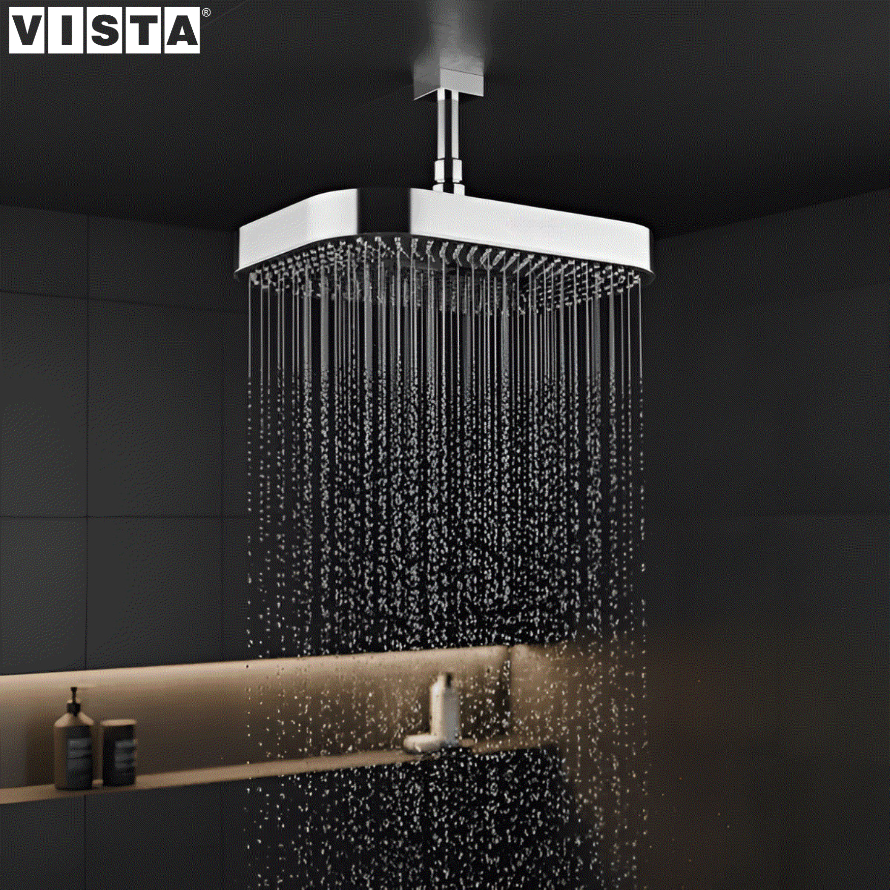 Spykar Rectangular Overhead Shower - Image 2