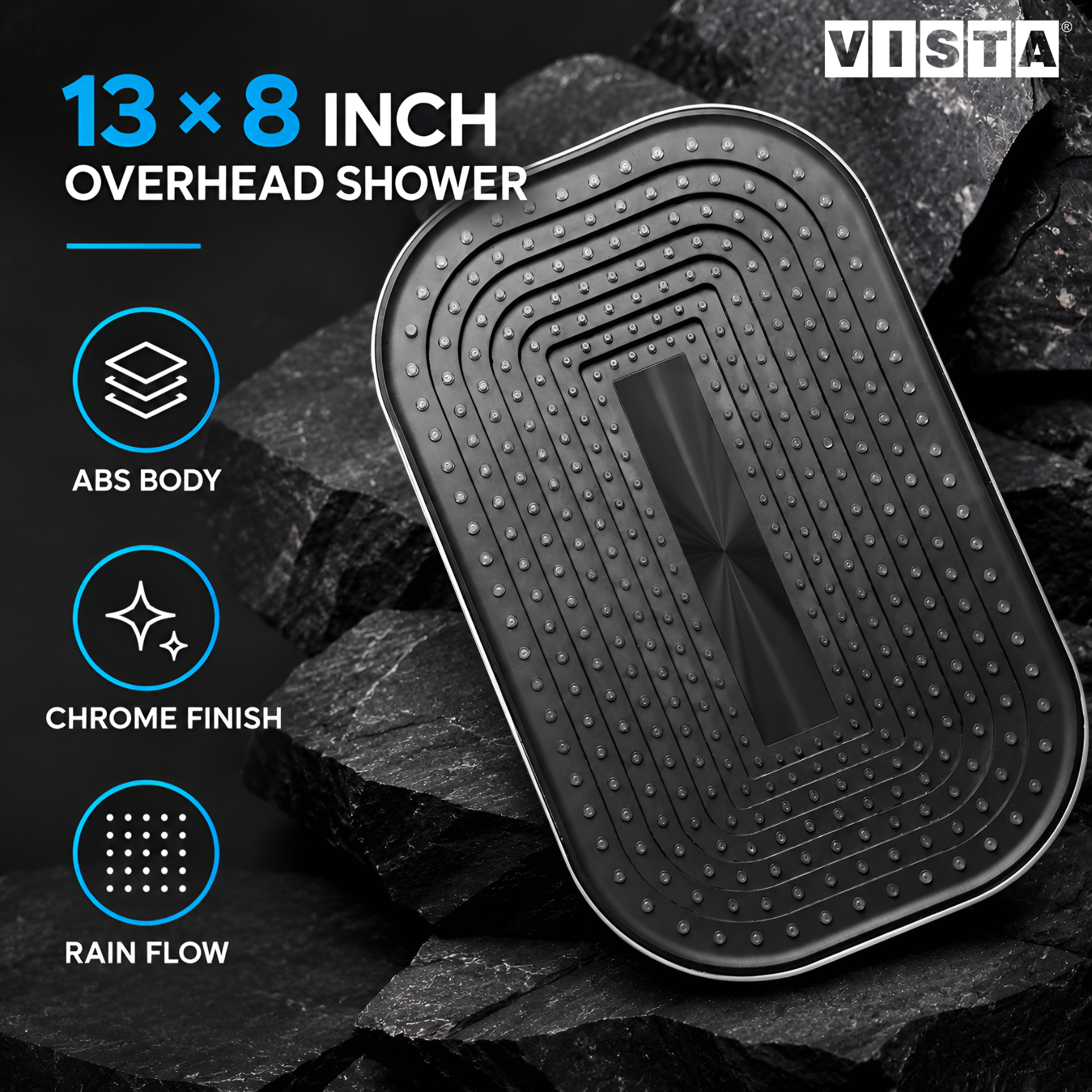 Spykar Rectangular Overhead Shower - Image 3