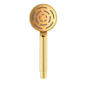 Gold Round Maze Hand Shower